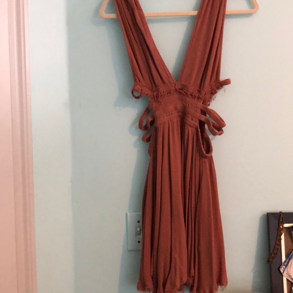 Free People Side-Cutout Dress